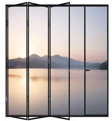 天水极窄折叠门